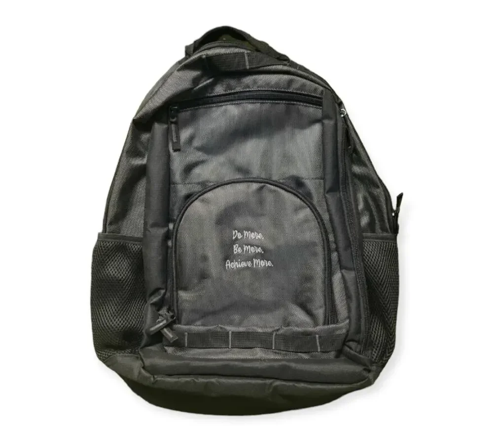 Port Authority DO MORE BE MORE ACHIEVE MORE Gray Backpack | Electronic / Travel